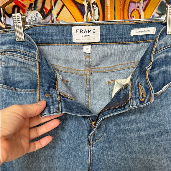 Frame Women's Light Blue Skinny Jeans - Picture 5 of 13